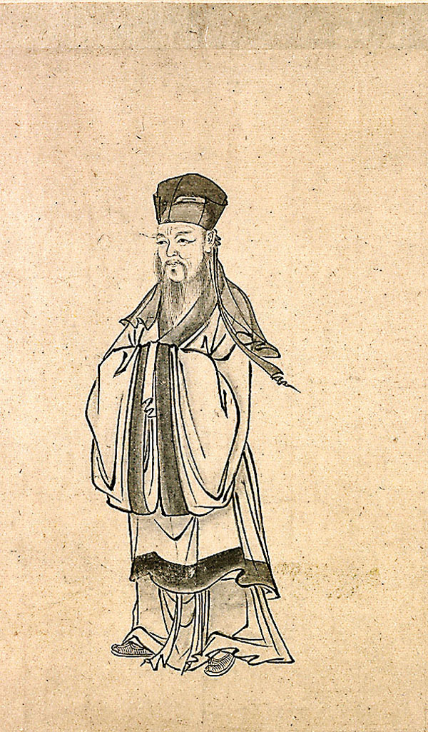 ■治平帖前的東坡先生像。 	江鑫嫻 攝