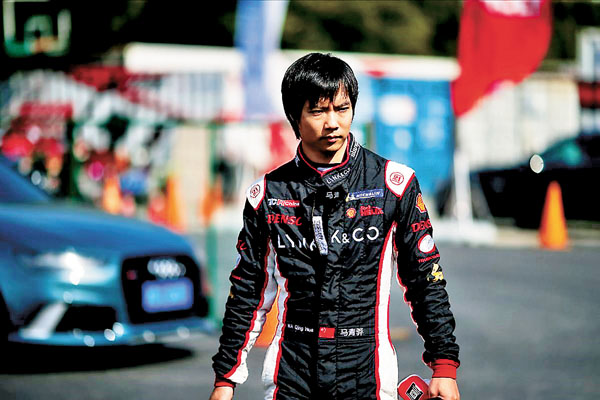 ■馬青驊於積分榜領先。