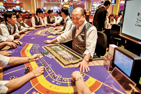 ■ 金沙集團去年137億美元營收中，澳門貢獻了63%。 資料圖片