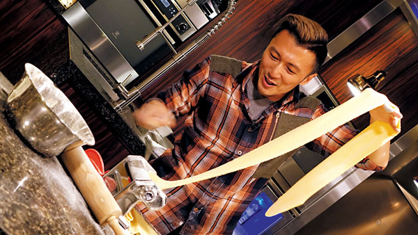 ■謝霆鋒希望能夠讓中華美食有更大影響力。