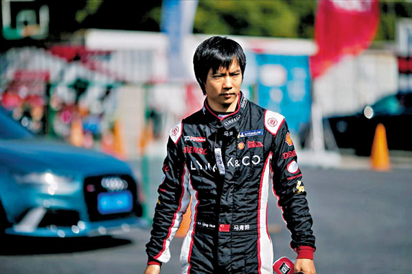 ■中國著名車手馬青驊將征戰澳門格蘭披治大賽車。  資料圖片