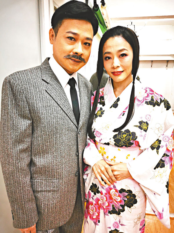 ■ 李潤祺與焦媛經多年合作，已成為好拍檔。