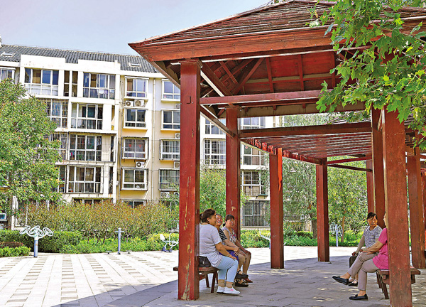 ■天津市西青區精武鎮付村經過幾輪的城鎮化改造，村民居住環境、住房條件等顯著改善。 資料圖片