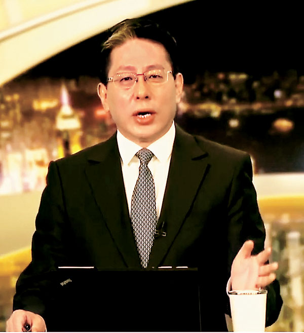 ■張勇在論壇上強調全面管治和高度自治的有機結合，需要由全國人大常委會通過表達關切、作出決定、釋法等方式行使憲法監督權。 網上圖片