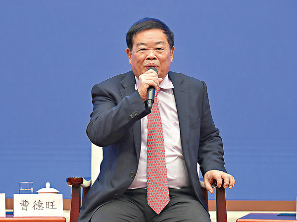 ■福耀集團創始人、董事長曹德旺。 中新社