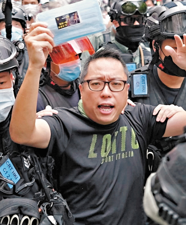 ■「快必」譚得志涉發表煽動文字等，還柙至明年5月開審。資料圖片