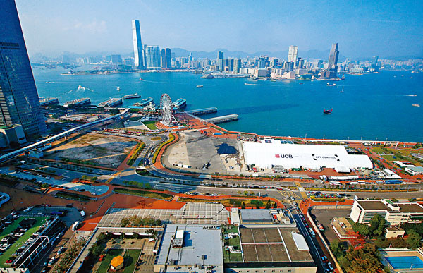 ■鄭啟文曾建議將中環商業地王建成海底購物走廊，連接至尖沙咀港鐵站。