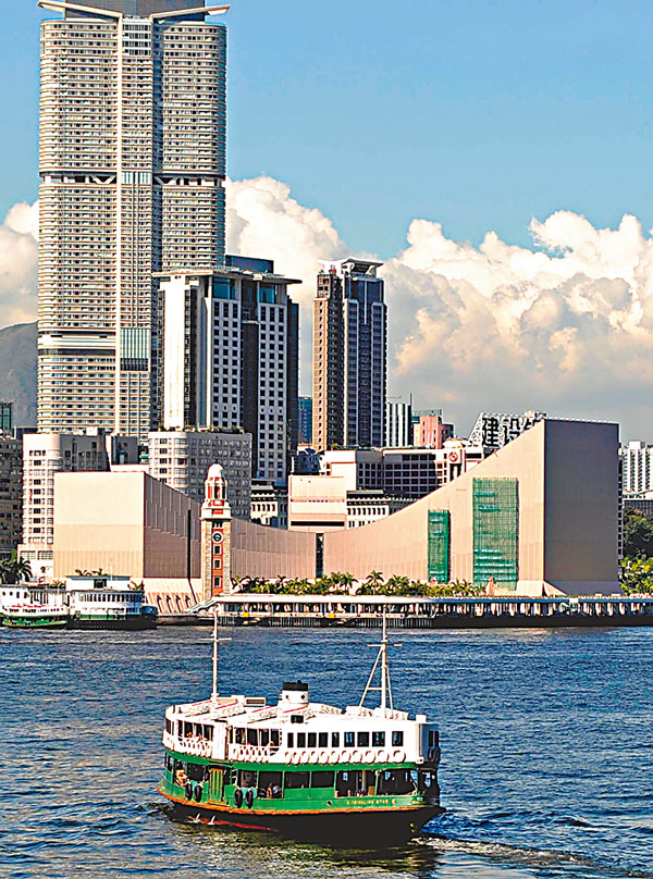 ■香江獨特城市光譜。 香港文匯報資料圖片