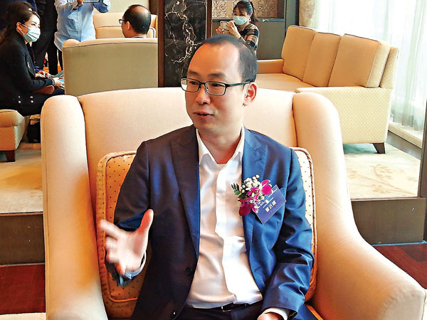 ■ 曾沂靖稱，未來五年，就傳統產品製造而言，全球化整合能力較強的港企將迎來黃金發展時期。李望賢 攝