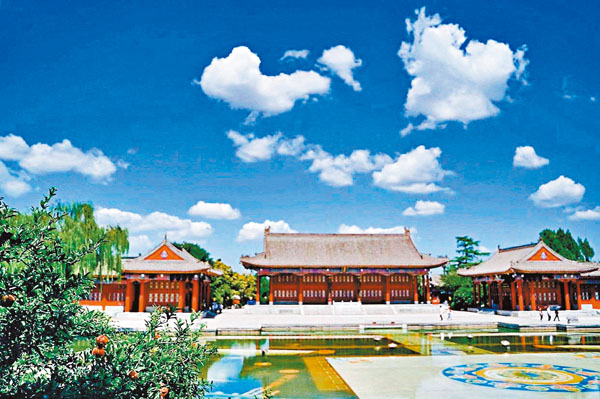 ■唐華清宮遺址。