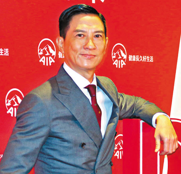 ●張家輝強調自己弗到不得了。