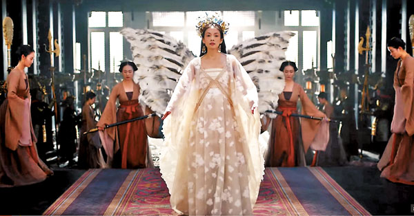 ●章子怡主演的網劇《上陽賦》惹起熱議。