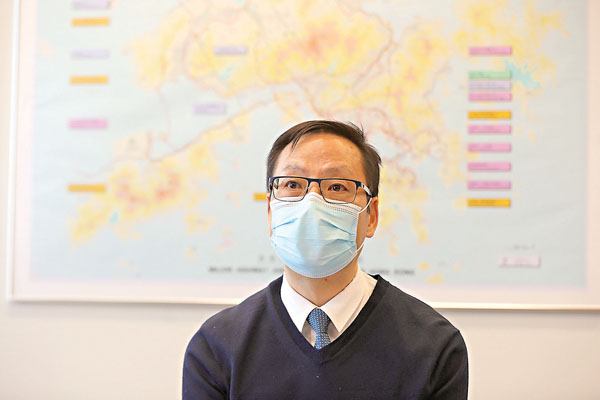 ●黃永雄。香港文匯報記者  攝