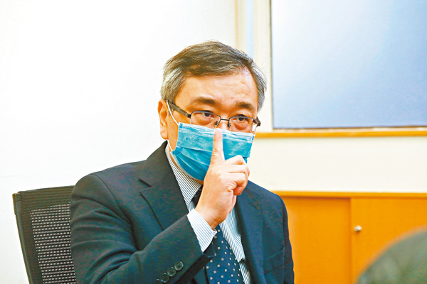 ● 張彤認為，是次污水監測技巧是政府與大學聯手推動科研落地的良好展示，意義非凡。 香港文匯報記者  攝