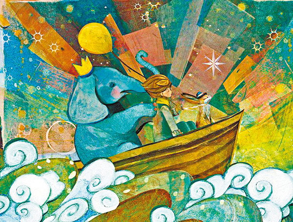 ●Steven Choi筆下的《小王子》插畫