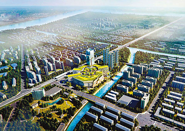 ●嘉里建設聯同新加坡GIC Real Estate成功投得上海市浦東新區綜合發展用地。圖為該項目效果圖。