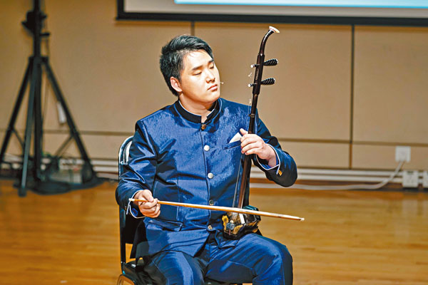 ● 楊恩華希望未來成為二胡演奏家及導師。