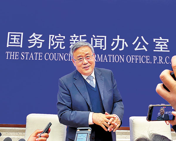 ●郭樹清  。 香港文匯報記者海巖  攝