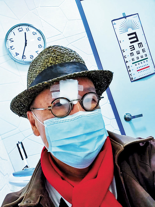 ●受傷後的張之珏一直表現鎮定。