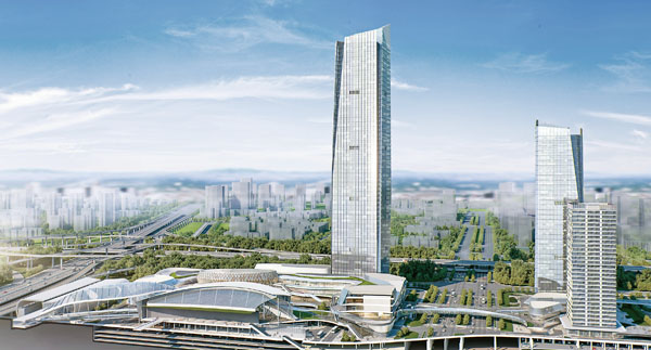 位於廣州南沙的慶盛項目將發展為指標性交通樞紐綜合項目，顯示新地對大灣區的長遠發展充滿信心