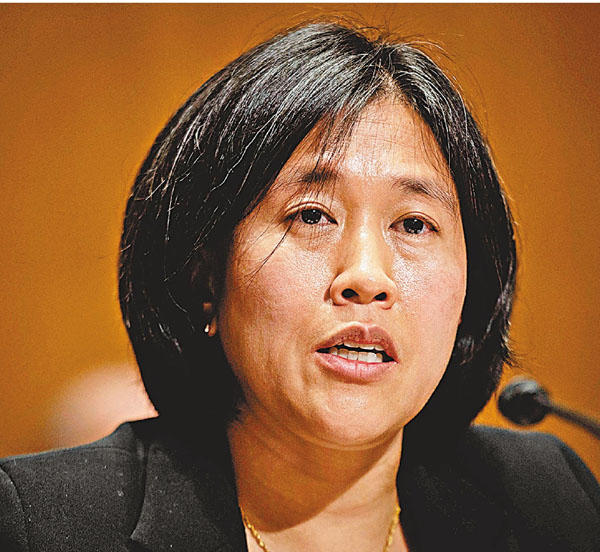 ● 戴琦暗示會延續上屆政府對華強硬的貿易政策。 法新社