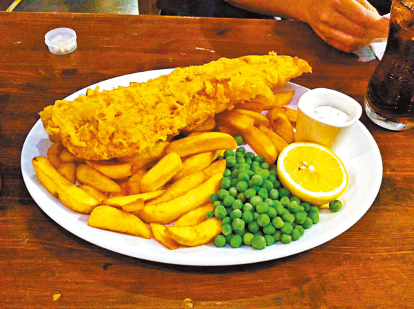 ● 炸魚薯條。 資料圖片