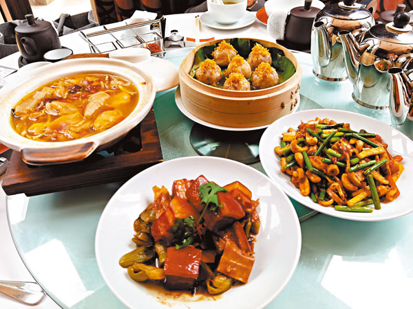●尖沙咀凱悅酒店凱悅軒傳統客家特色菜