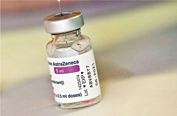 ●阿斯利康疫苗安全性的風波持續發酵。 路透社