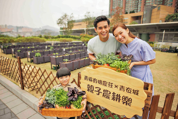 ●商場2期平台花園「親子農耕樂」