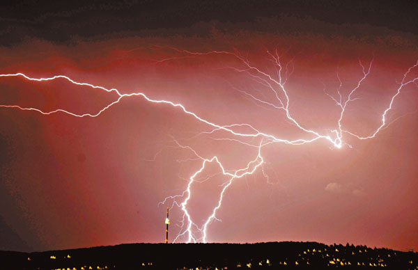 ● 雷雨雲在閃電之前也有機會發出伽瑪射線。 資料圖片