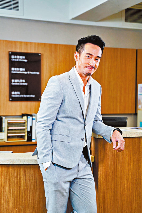 ●陳豪不單形象健康，一向亦關注身體健康。