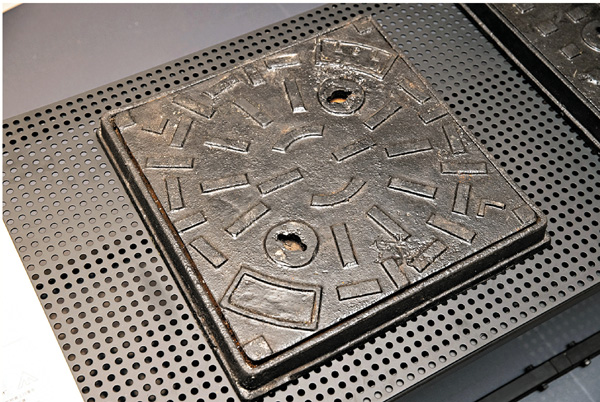 ●展覽展出不同款式的井蓋。 主辦方提供