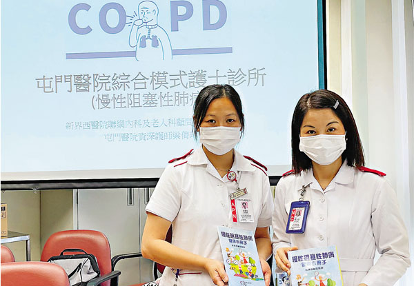 ●左起：梁倩玲、戴金瑩。 香港文匯報記者  攝