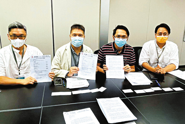 ●工聯會昨約見食物及衞生局，就近期東亞地區發生多起食品安全相關事件提出三大建議。 香港文匯報記者 攝