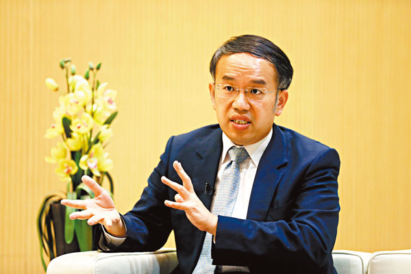 ●許正宇透露,金管局正編制合規科技採用指數,量化並藉此監測銀行業使用合規科技的整體情況。 資料圖片