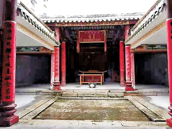 ●深圳橋頭村林氏宗祠可隱林公祠。作者提供