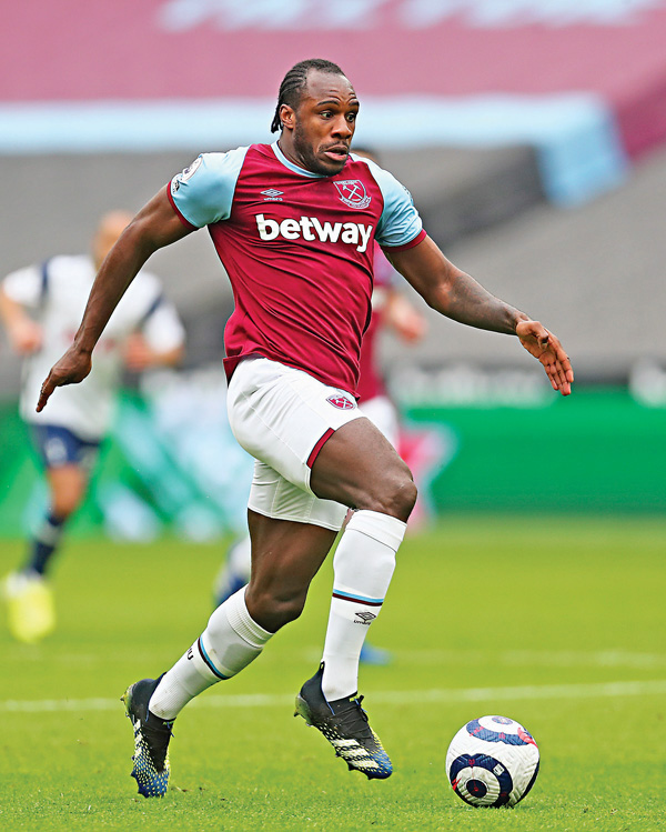 ●安東尼奧復出對韋斯咸幫助甚大。美聯社