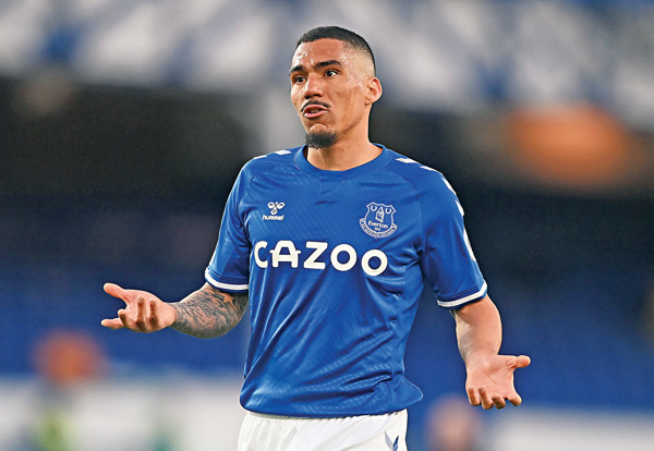 ●阿倫盧利奧首季加盟愛華頓表現平平。路透社