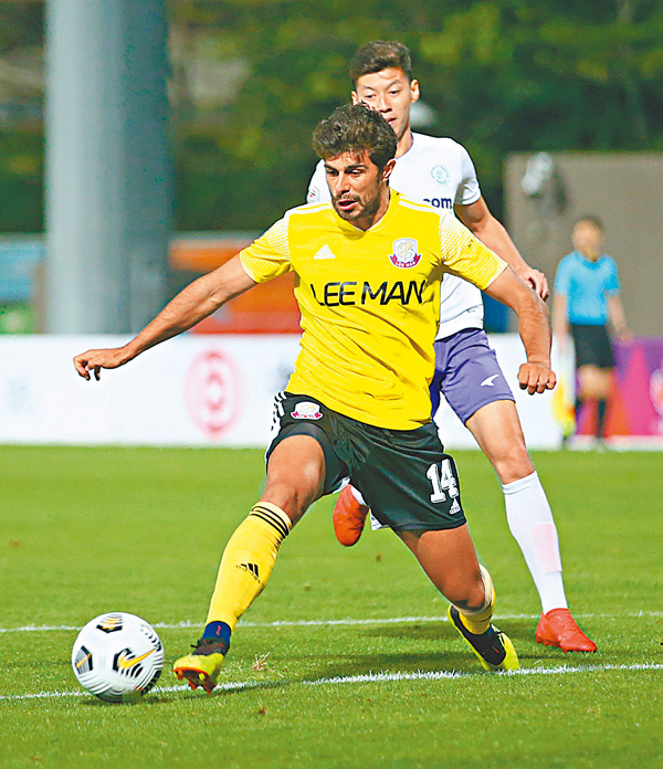 ●理文的荷西安祖上周傷癒復出表現搶鏡。 資料圖片