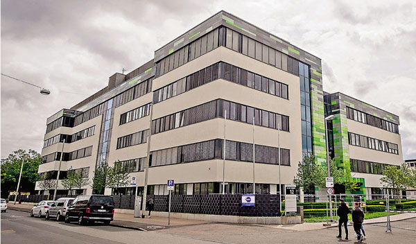 ● BioNTech計劃在新加坡設立亞洲總部。圖為該公司德國總部。 美聯社