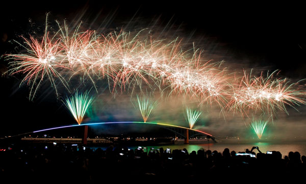 ●澎湖煙花節每年為當地帶來不少收入。 資料圖片