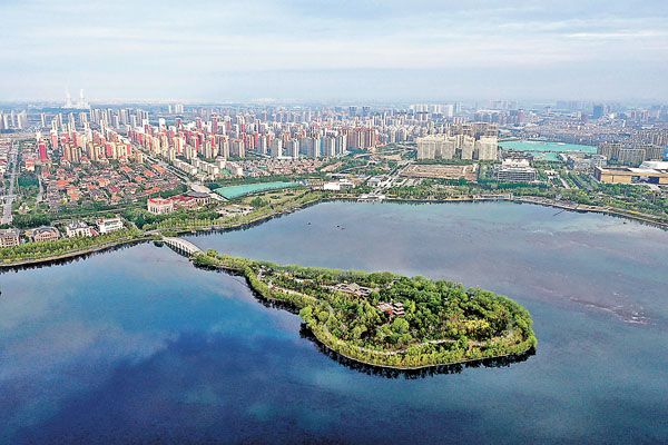 ●唐山四大主體功能區之一南湖生態城