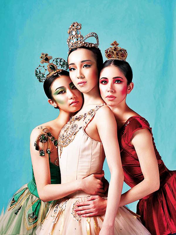 ●巴蘭欽的《珠寶》展現三種不同色彩。  攝影：Dean Alexander