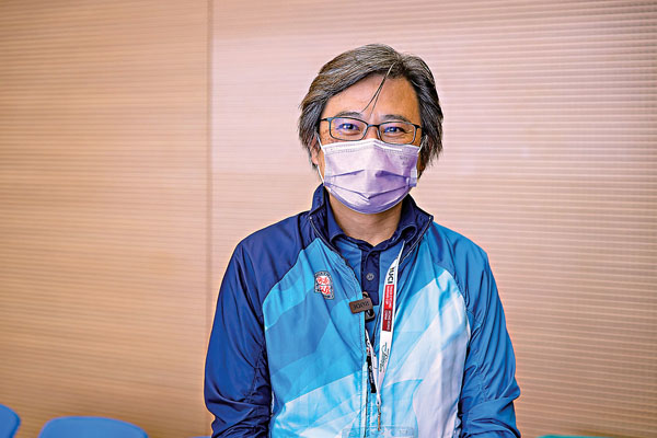 ●賽事籌委會主席梁志華。單車會圖片