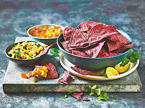 ●藍玉米墨西哥脆片