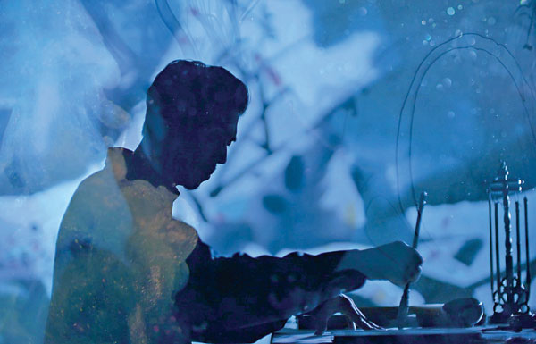 ●紀錄片《朱德群》影片劇照。藝倡畫廊供圖