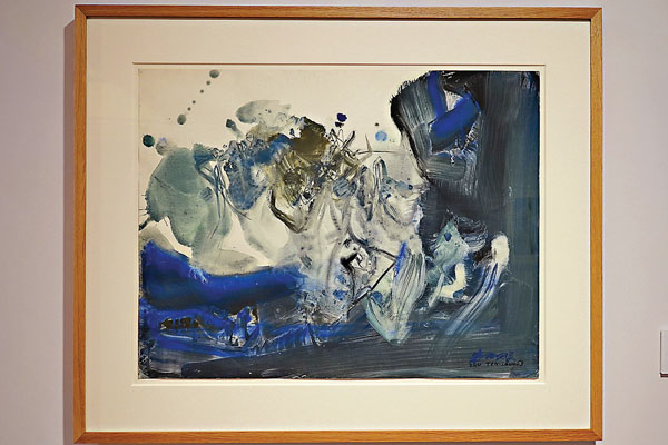 ●朱德群作品《342 號》。