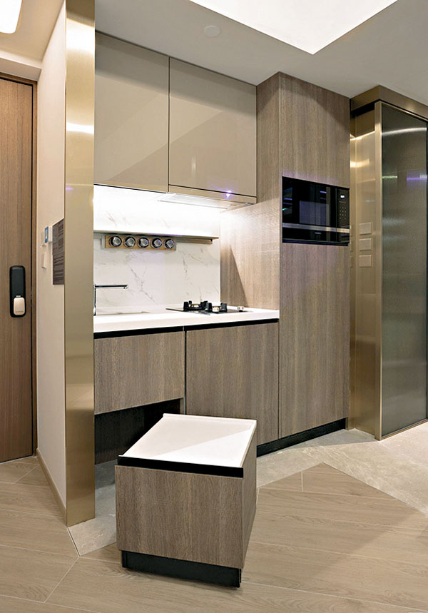 ●逸南一房示範單位。