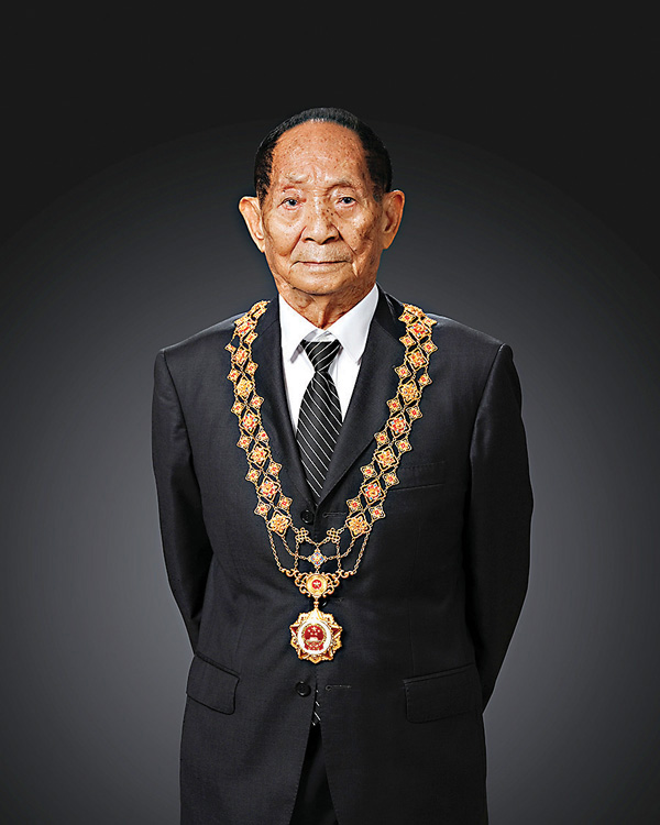 ● 2019年，袁隆平獲頒「共和國勳章」。 資料圖片