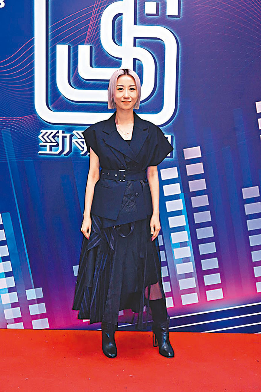 ●泳兒笑謂每當說想嘔，同事就會恭喜她。